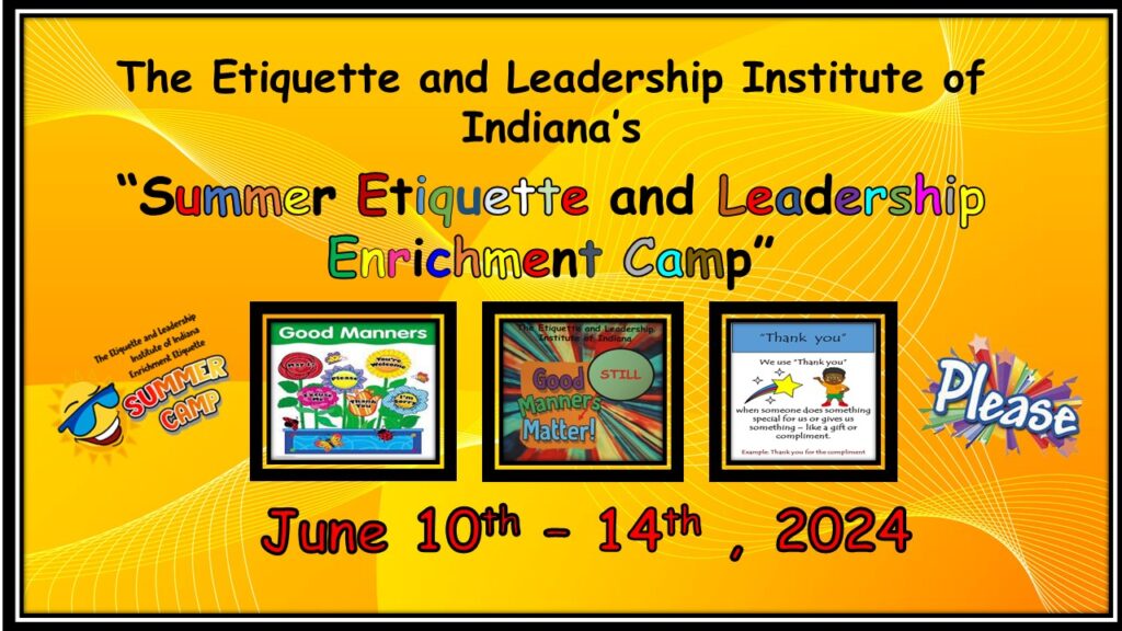 Summer Etiquette and Leadership Enrichment Camp